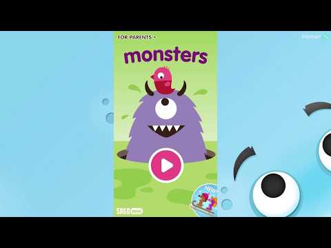 Видео: Sago mini Monsters - Саго мини Монстры. Интерактивная игра.