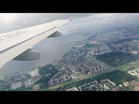 Видео: 25.06.2025 SU6482 СанктПетербург (LED)- Москва (SVO) SSJ100 взлет / SaintPetersburg-Moscow takeoff