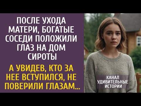 Видео: После ухода матери, богатые соседи положили глаз на дом сироты… А увидев, кто за нее вступился…