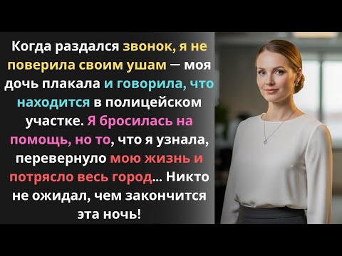 Видео: Моя дочь позвонила мне в слезах из полицейского участка… То, что произошло дальше, шокировало всех