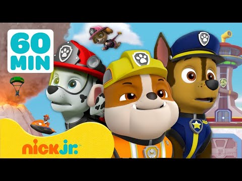 Видео: Щенячий патруль | НАСТОЯЩИЕ спасательные миссии! | 1 час | Nick Jr. Cyrillic