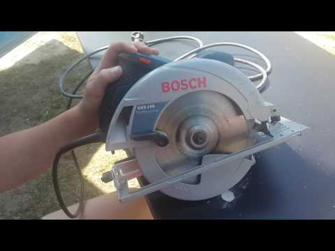 Видео: BOSCH GKS 190 после года эксплуатации