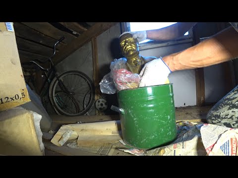 Видео: Сарай полон крутых вещей.Вывозим два дня