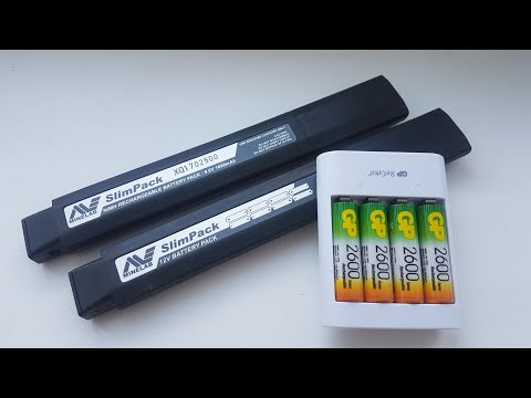 Видео: Аккумуляторы для металлоискателя E-TRAC  мой опыт использования