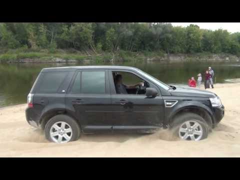 Видео: Mitsubishi L200, Nissan, Land Rover Freelander 2, небольшой тест полноприводных авто на пляже.