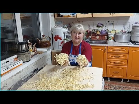 Видео: Заехала к Татьяне, а там Вкусняшки. Такая Домашняя ЛАПША мне нравится больше.