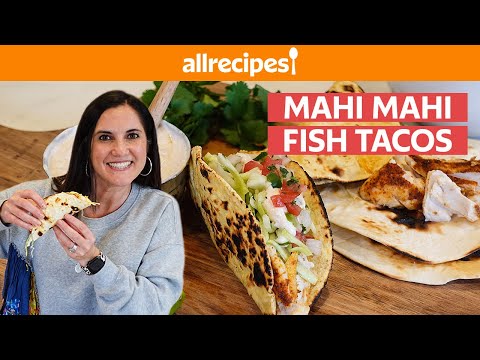 Видео: Как приготовить вкусные рыбные тако | Простой рецепт тако махи-махи на противне | Allrecipes.com