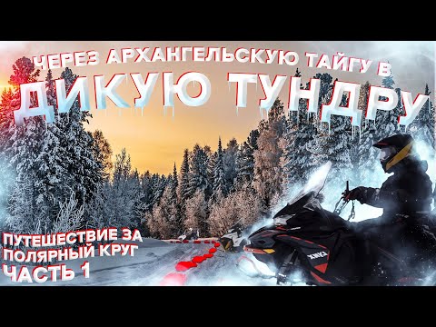 Видео: РЫБАЛКА ЗА ПОЛЯРНЫМ КРУГОМ. Через Архангельскую ТАЙГУ в ТУНДРУ Ненецкого АО. Канин Нос Часть 1.