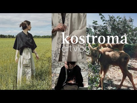 Видео: ◜✧˖° ART VLOG °˖✧◝художественная практика в Костроме