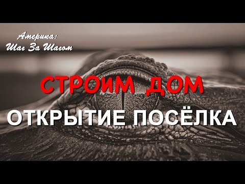 Видео: Стройка не стоит на месте: начали обшивку стен и опробовали бассейн в комьюнити. #НашиВАмерике #США