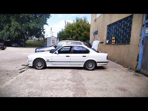 Видео: 1 часть - BMW  15 лет  ее не любили . 2 часть  - E34 525i на кантователе (проверка )