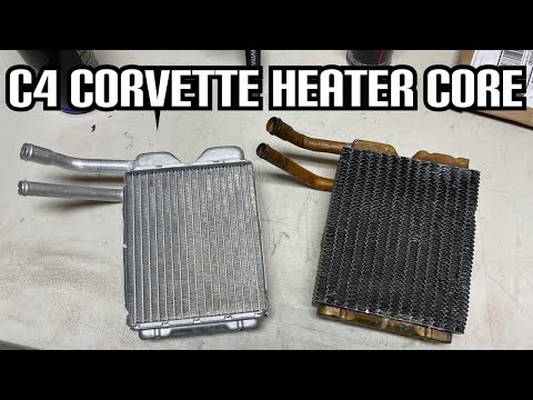 Видео: Замена радиатора отопителя Corvette C4