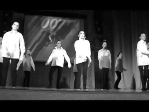 Видео: танец-"Агент 007"