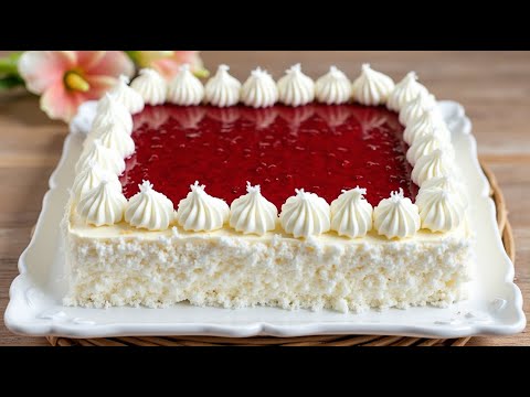 Видео: Самый восхитительный торт на зиму! Торт за 15 минут. Вкусный рецепт для всей семьи.