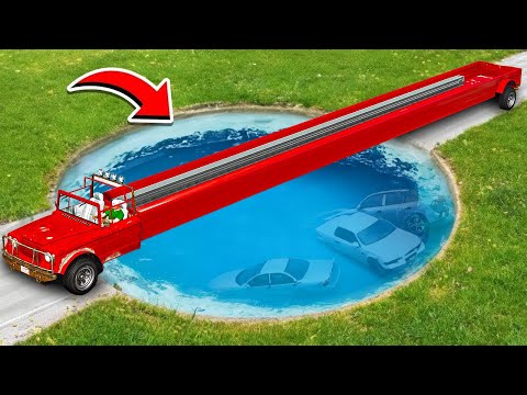 Видео: ПРОЕХАЛ ГЛУБОКУЮ ЯМУ С ВОДОЙ НА САМОМ ДЛИННОМ ЛИМУЗИНЕ ТРЕВОРА 🌴 ГТА 5 МОДЫ РАЙЛЮХА