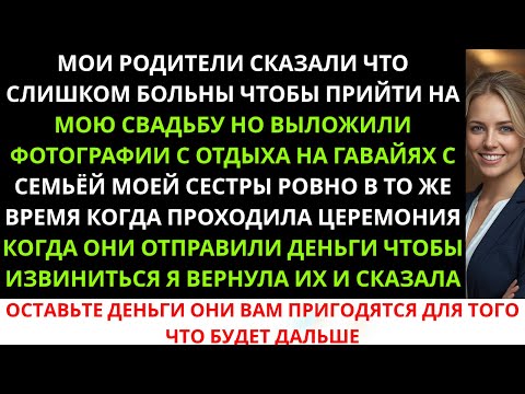 Видео: Мои родители сказали, что слишком больны, чтобы прийти на мою свадьбу — но потом выложили фото с...