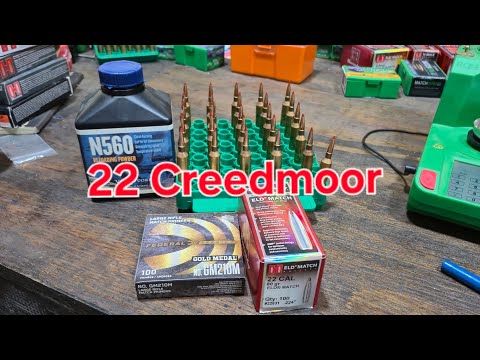 Видео: RUGER AMERICAN GOWILD 22 CREEDMOOR С 80-ГРАММИРОВЫМИ ПЕРЕЗАГРУЗОЧНЫМИ ПАТРОНАМИ ELD M