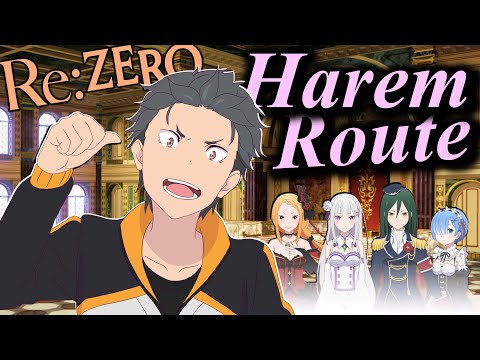 Видео: Если бы Re:Zero был гаремом - Re:Zero "Если бы... Похоть!"