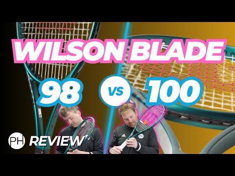 Видео: ОБЗОР: WILSON BLADE 98 против BLADE 100 | Что лучше? Сравнение ракеток