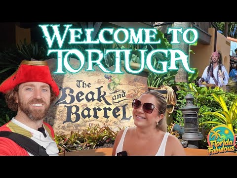 Видео: Наш пиратский день в Magic Kingdom! 🏴‍☠️ | Клюв и Бочка, Джек Воробей и другие