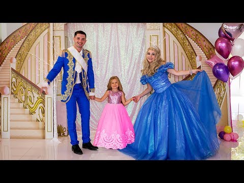 Видео: Диана и ее День Рождения, 5 лет! Супер праздник Принцессы