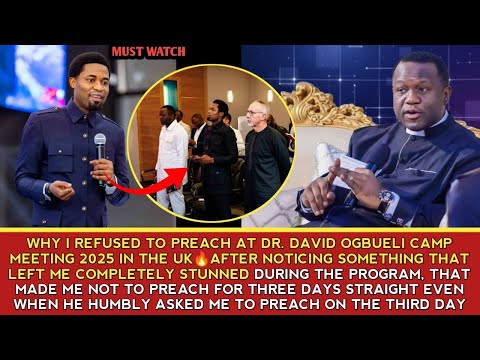 Видео: ПОЧЕМУ Я ОТКАЗАЛСЯ ПРОПОВЕДОВАТЬ НА СБОРЕ ДОКТОРА ДЭВИДА ОГБУЭЛИ 2025 В ВЕЛИКОБРИТАНИИ, ЗАМЕТИВ Э...