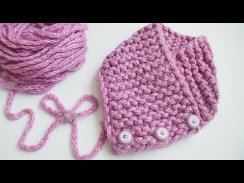 Видео: Манишка спицами.Самый простой способ для начинающих, ЛЕГКО и БЫСТРО  Урок 233 Knitting a shirt front