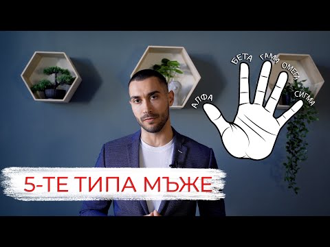 Видео: 5-Те Типа Мъже