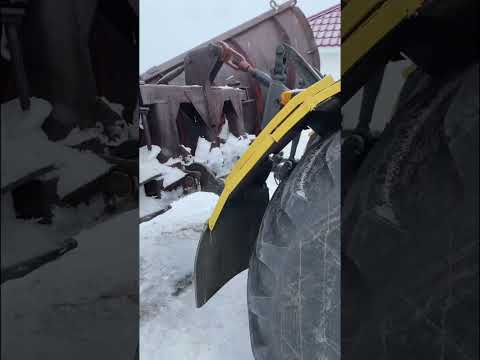 Видео: К -701 с КЛИНОМ 🚀 снегозадержания СО ЗВУКОМ