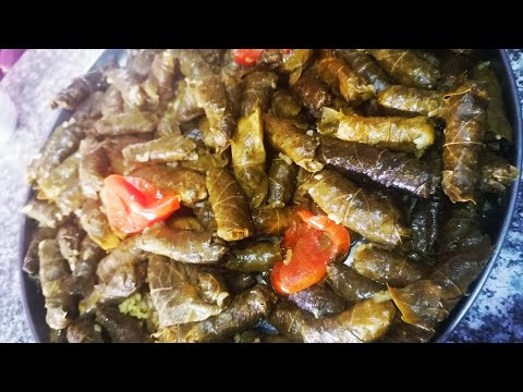 Видео: Долма без мяса💥С рисом и овощами. Постная долма из виноградных листьев