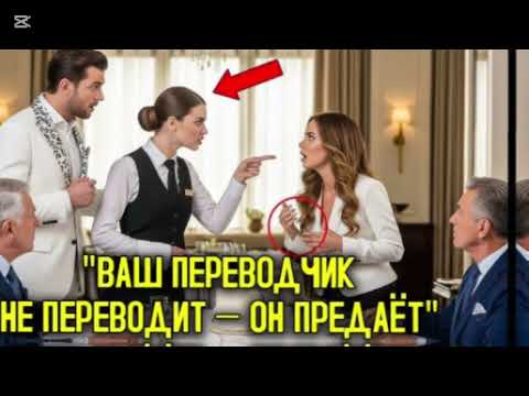 Видео: «Притворись, Что Целуешь Меня 10 Минут» — Сказал Миллиардер… Но, Что Сделала Официантка Шокировало..