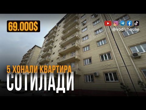 Видео: Фарғона шахар хокимиятини орқасида 5 хонали квартира сотилади