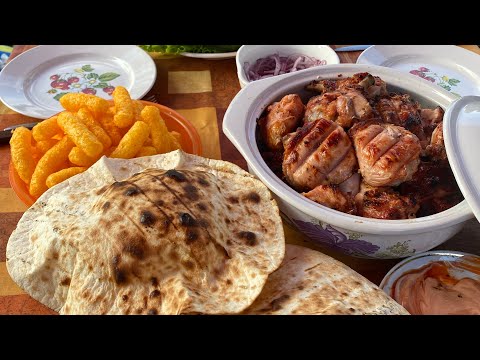 Видео: Гриль- ужин/Идеи для завтрака- кабачковые вафли и вафли из груш/Урожай