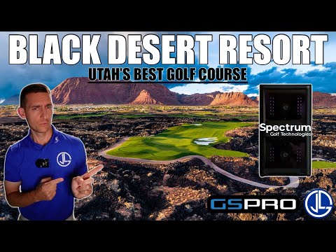 Видео: GS Pros: САМОЕ ГОРЯЧЕЕ НОВОЕ ПОЛЕ! Black Desert Resort — 18 лунок с Spectrum Element