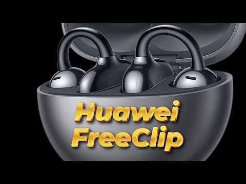 Видео: Huawei FreeClip - самые необычные наушники!