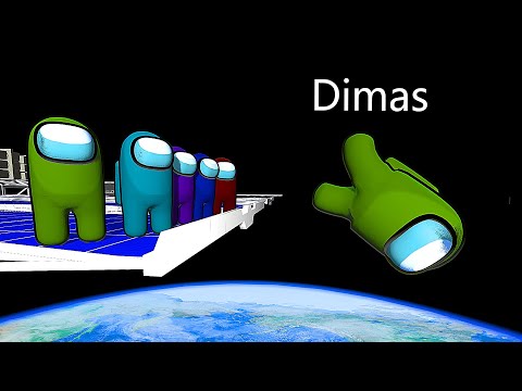 Видео: AMONG US 3D МЕНЯ ВЫКИНУЛИ В КОСМОС АМОНГ АС GMOD ► Garry's Mod