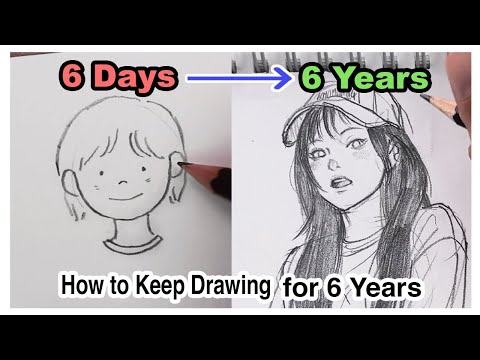 Видео: Почему люди бросают рисовать… и как мне удавалось не бросать в течение 6 лет?