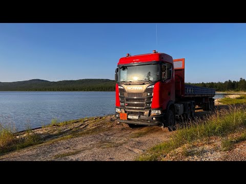 Видео: 18.06.2023 Рейс на Тёмный Таборный. Скания S620