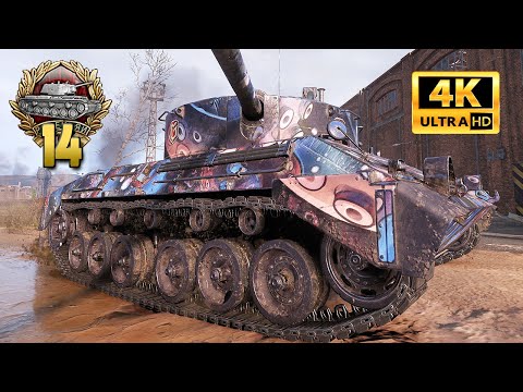 Видео: Kampfpanzer 07 RH: «Превосходство», уничтожено 14 танков - World of Tanks