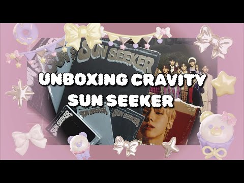 Видео: РАСПАКОВКА АЛЬБОМА CRAVITY - SUN SEEKER (set) | unboxing kpop album