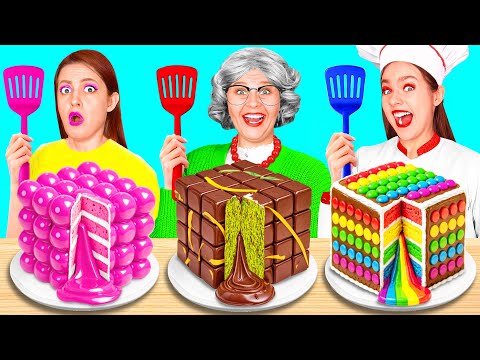 Видео: Кулинарный Челлендж: Я против Бабушки | Секретные Лайфхаки и Гаджеты от Funny Funny