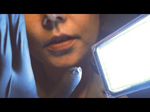 Видео: 📐АСМР  детальные мерки лица с фонариком┃ ASMR detail measuring face