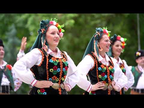 Видео: Фолклорен ансамбъл "Тунджа" - гр. Ямбол "Ямболски закачки" 2020