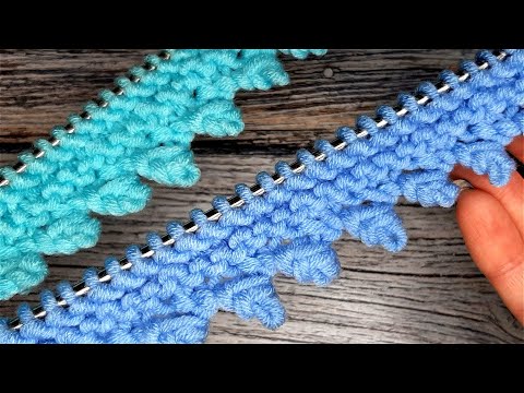 Видео: Наборный край "ПИКО". Самый простой и понятный способ. Декоративный край "ПИКО"