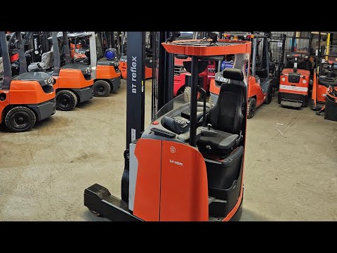 Видео: Річтрак (навантажувач - річтрак) Toyota RRE140H з Li-ion АКБ.