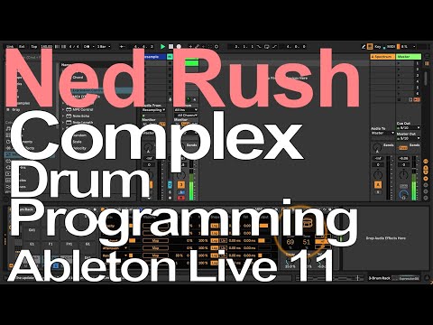 Видео: Учебное пособие Ableton — сложное программирование ударных — Нед Раш