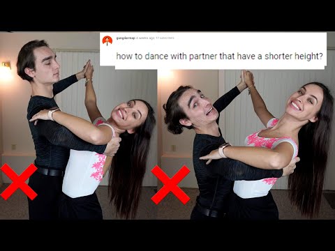 Видео: КАК ТАНЦЕВАТЬ С ПАРТНЕРОМ НИЖНЕГО РОСТА | Большая разница в росте / Dovgan Dance