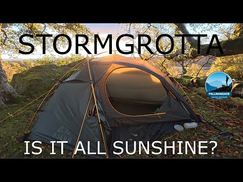 Видео: FJERN STORMGROTTA 1,5р Палатка дикая. Комната для 1 мужчины и лучшего друга?