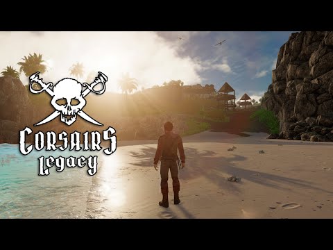 Видео: Corsairs Legacy - Легендарная игра Корсары - Выживание среди пиратов ( первый взгляд )