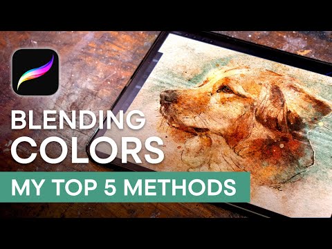 Видео: Пять лучших методов смешивания цветов в цифровой живописи
